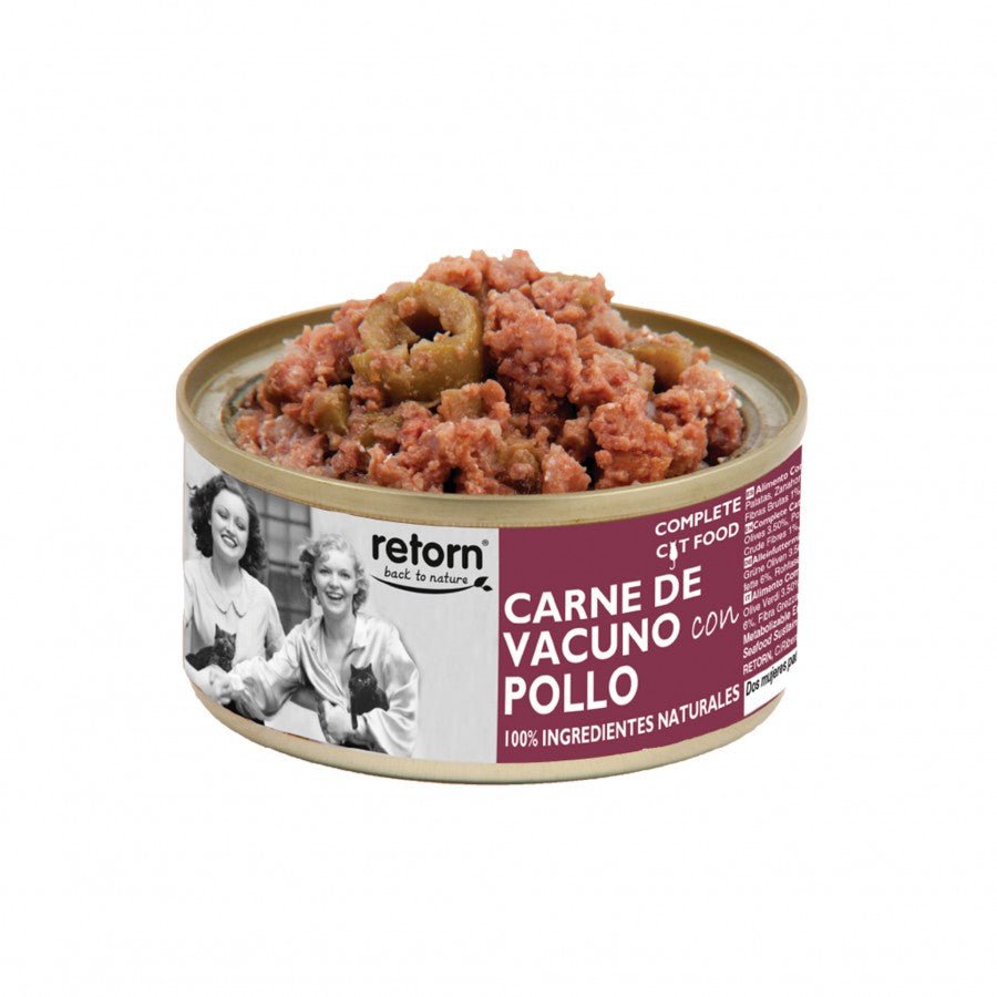 Latas Retorn - Gato > Alimentación > Alimentación húmeda - Espacio Animal