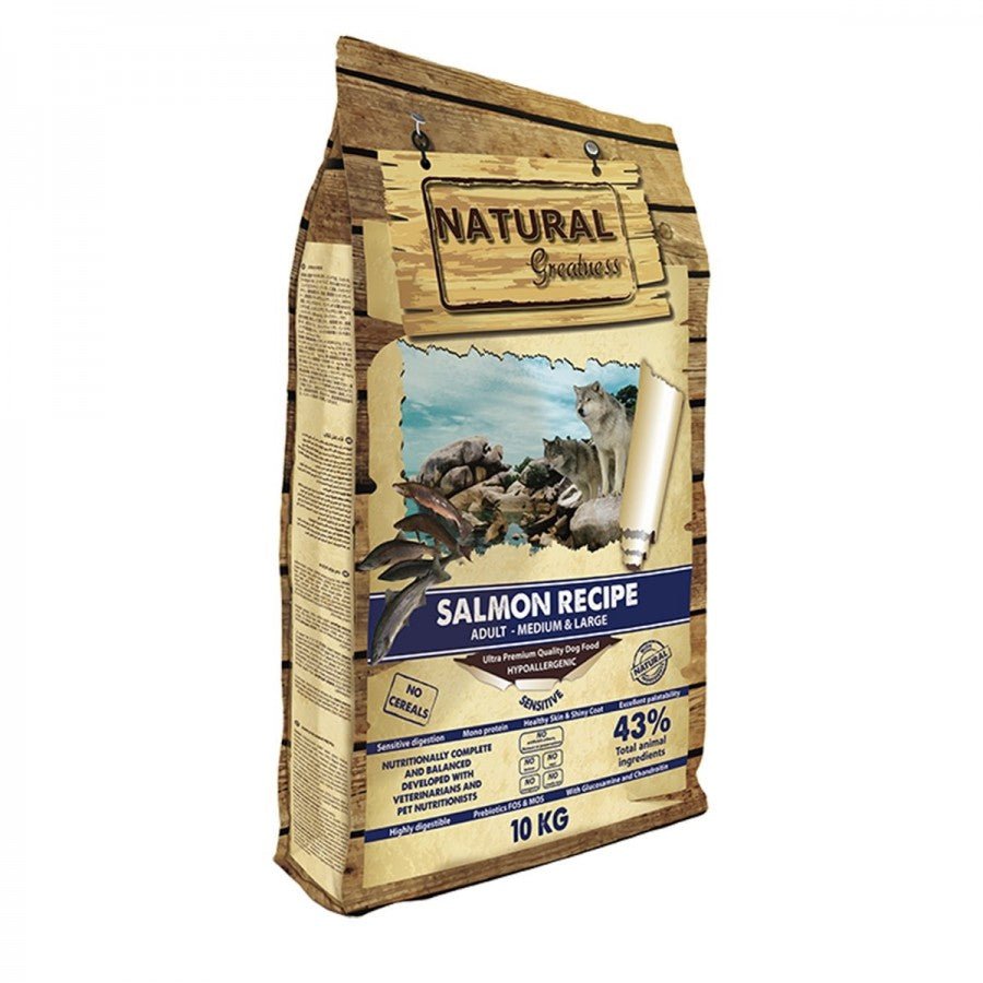 Natural Greatness Salmón - Sensitive - Espacio Animal